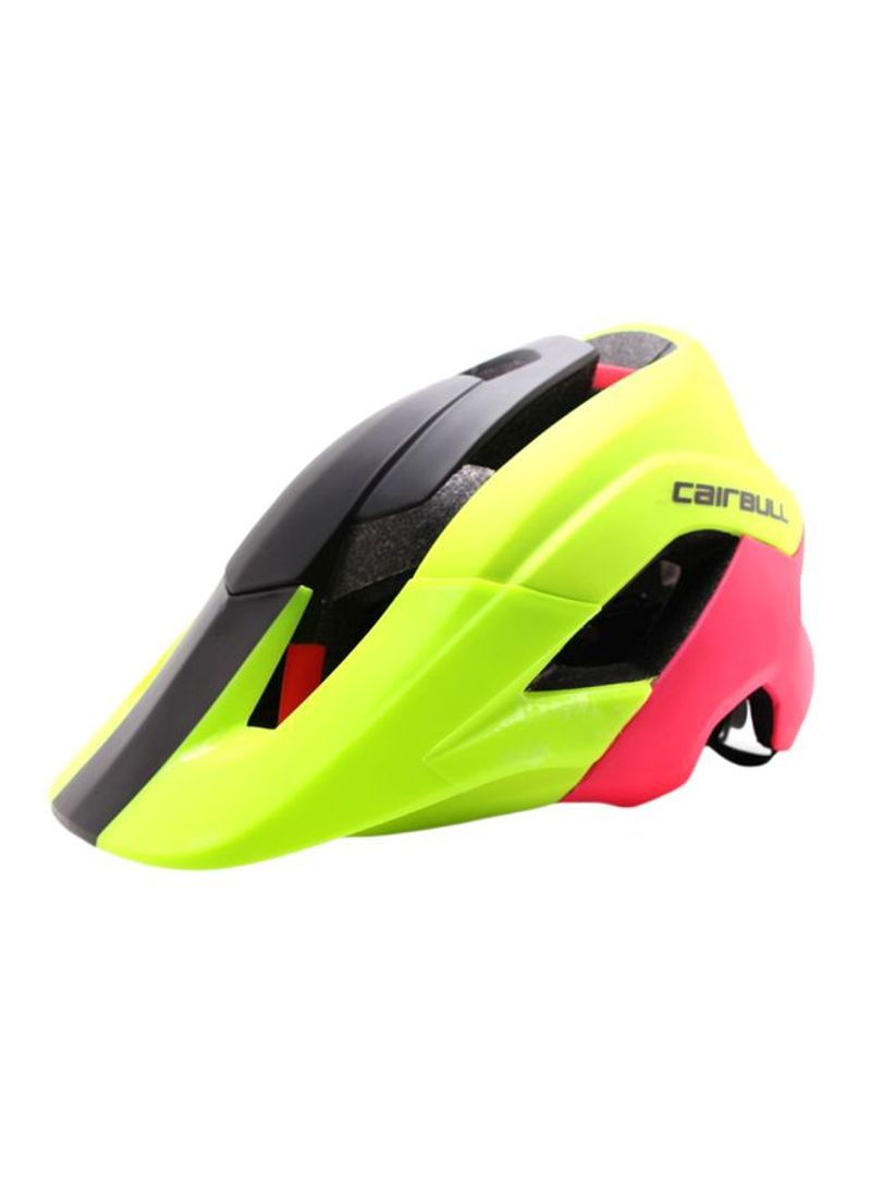 Integrally-Molded Mountain Bicycle Helmet L