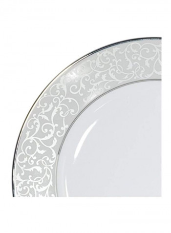 Round Serving Platter White 12inch