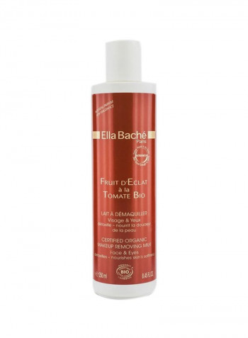 Certified Organic Makeup Removing Milk شفاف
