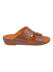 Textured Sandals Brown