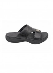 Flat Arabic Sandal Black