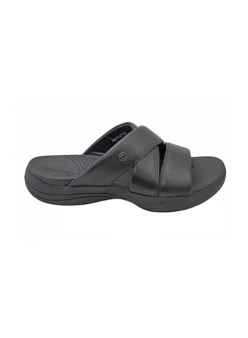 Flat Arabic Sandal Black