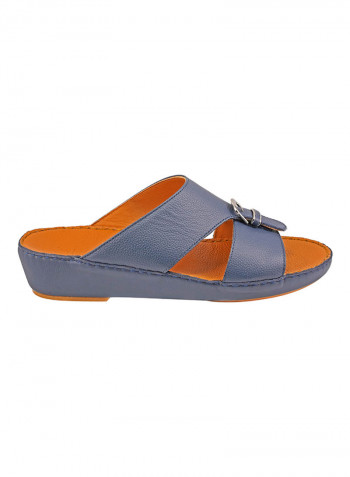 Buckle Detail Sandals Blue