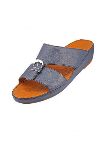 Buckle Detail Sandals Blue
