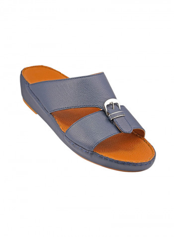 Buckle Detail Sandals Blue