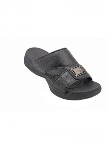 Flat Arabic Sandal Black