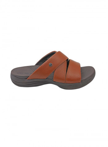 Flat Arabic Sandal Brown