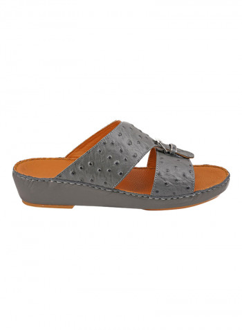 Textured Sandals Grey