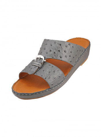 Textured Sandals Grey