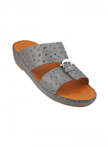Textured Sandals Grey