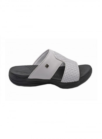 Flat Arabic Sandal Grey/Black