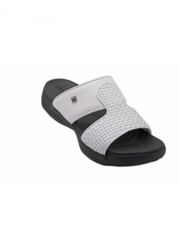 Flat Arabic Sandal Grey/Black