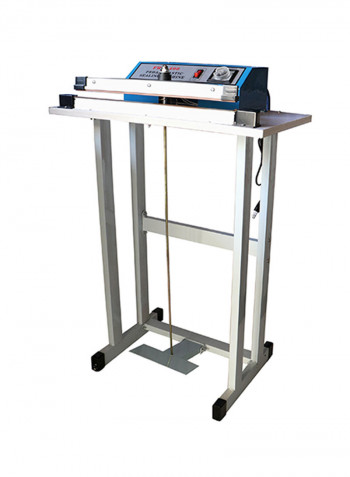 Foot Sealing Machine Silver/Blue 30x45x45cm