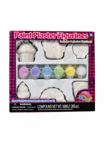 Paint Set Decorate Your Own Figurines Multicolour
