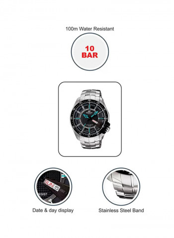 Men's Edifice Stainless Steel Analog Watch EF-130D-1A2