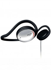 Neckband Headphones Black/Silver reviews Neckband Headphones Black/Silver