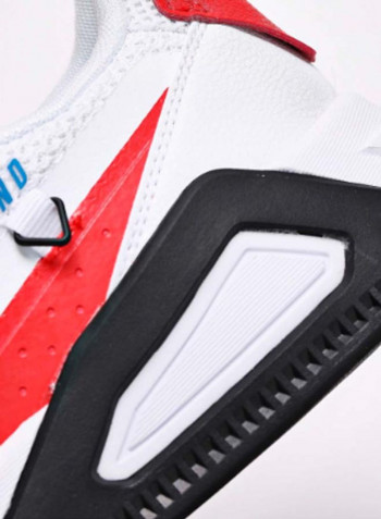Men's Quickfoam Lite Lifestyle Sneakers White/Blue/Red