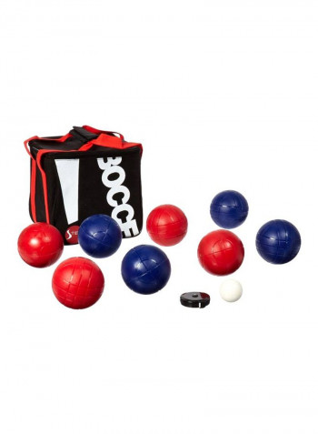 Pack Of 9 Plastic Bocce Set 90millimeter