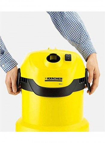 WD 2 Multi-Purpose Vacuum Cleaner 1000W 12 l 1000 W 1.629-760.0 Yellow/Black