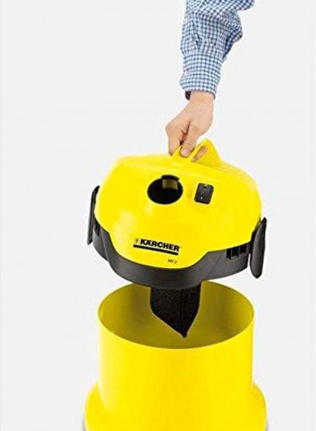 WD 2 Multi-Purpose Vacuum Cleaner 1000W 12 l 1000 W 1.629-760.0 Yellow/Black