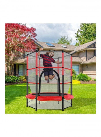 Jump Bed Trampoline With Safety Enclosure 4feet