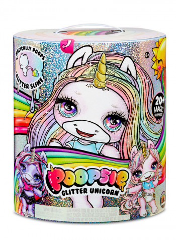 Glitter Unicorn Set 26.67x20.32x31.115centimeter