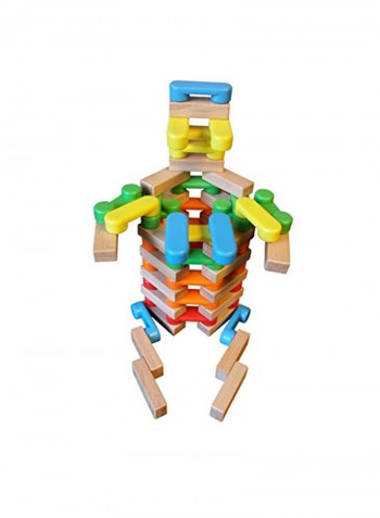 80-Piece Magnetic Building Blocks