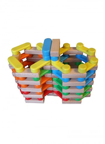 80-Piece Magnetic Building Blocks