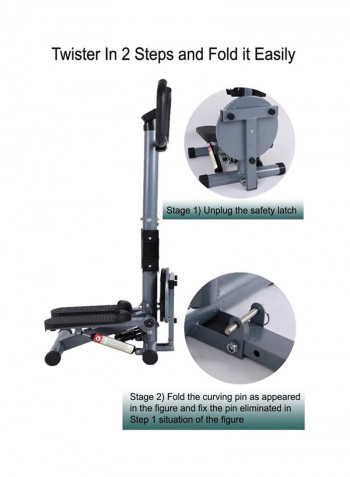 3-In-1 Multi Functional Stepper 100kg