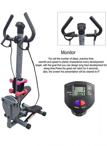 3-In-1 Multi Functional Stepper 100kg