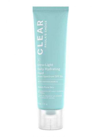 Clear Ultra-Light Daily Fluid Moisturizer 2ounce