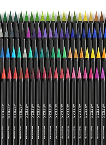96-Piece Marker Brush Set Multicolour