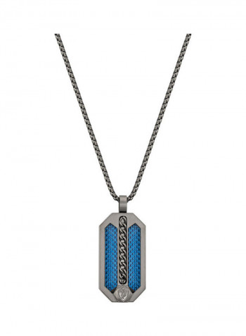 Men's Besar Gunmetal Necklace
