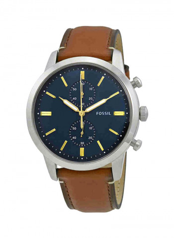 Men's Leather Chronograph Wrist Watch FS5279