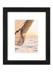 4-Piece Tuscany Florentine Picture Frames Black/White 10x8inch
