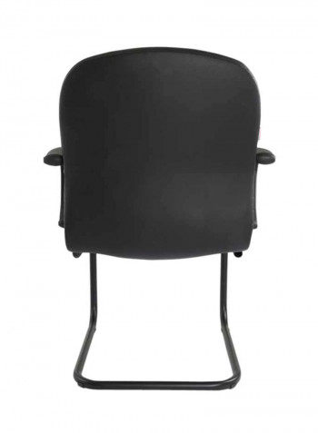 Alexandra Visitors Chair Black 46x92x44centimeter