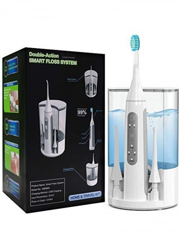 Electric Toothbrush Set White/Grey/Blue