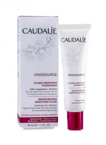 Vinosource Moisturizing Matifying Fluid 40ml