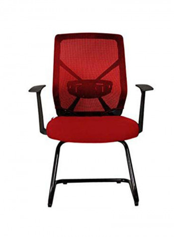 Ergonomic Office Chair Red 50cm