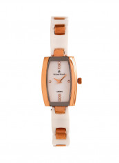 Women's Water Resistant Ceramic Analog Wrist Watch M1122RPWW