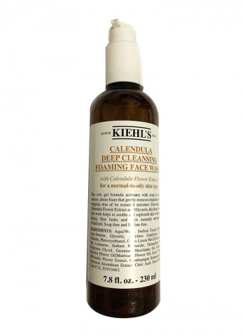 Calendula Deep Cleansing Foaming Face Wash 7.8ounce