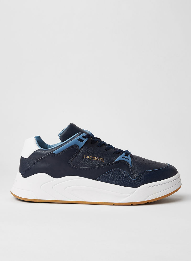 Court Slam 120 3 Lace-up Low Top Sneaker Navy/Light Blue