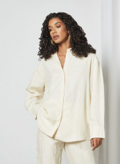 Oversized Shirt Light Beige reviews Oversized Shirt Light Beige