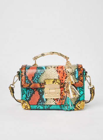 Glaledith Top Handle Bag Bright Multi