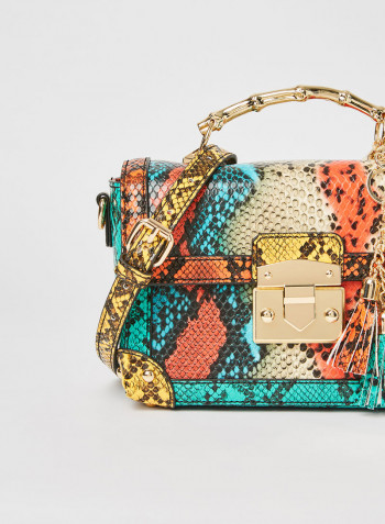 Glaledith Top Handle Bag Bright Multi