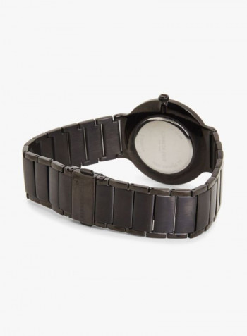 Men's Stainless Steel Analog Quartz Watch KC50381004