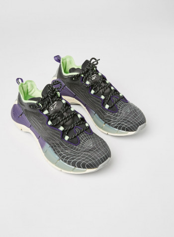 Zig Kinetica II Sneakers Core Black/Dark Orchid/Neon Mint