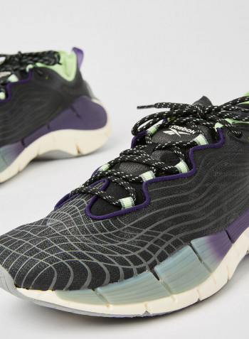 Zig Kinetica II Sneakers Core Black/Dark Orchid/Neon Mint