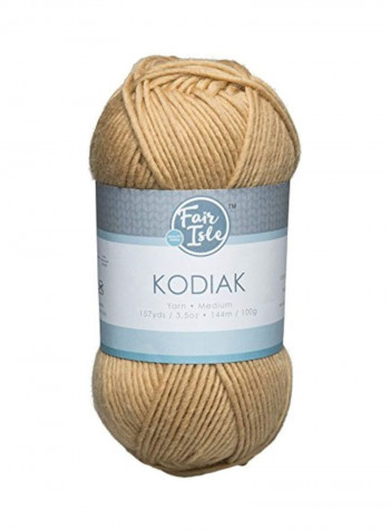 Kodiak Yarn Roll Creme Brulee 157yard