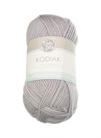 Kodiak Yarn Roll Solid Ghost 157yard